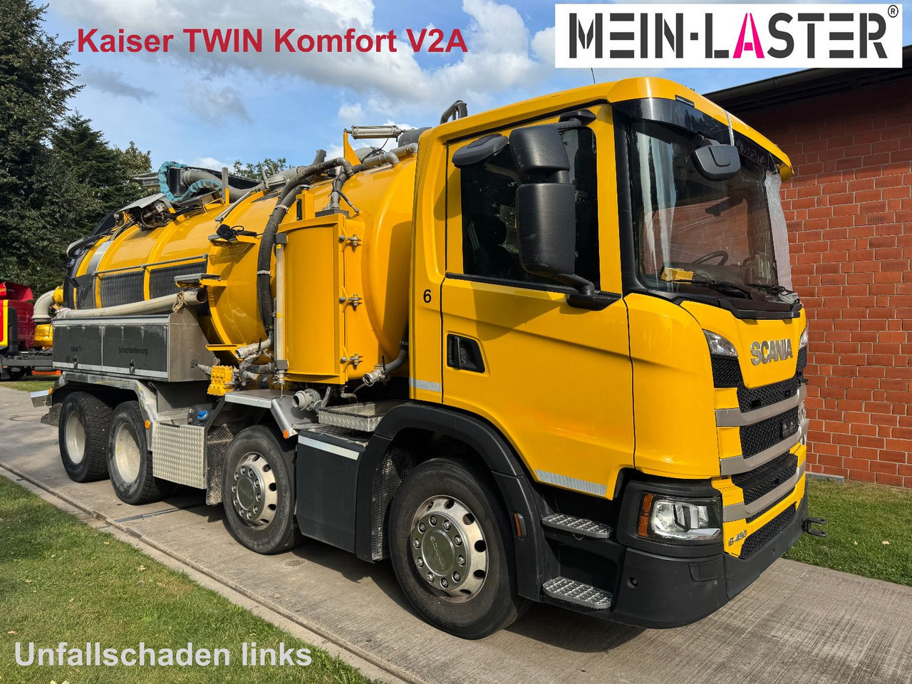 Scania G 450 8x4 Kaiser Twister Komfort V2A Funk - Puhtaanpitoauto: kuva Scania G 450 8x4 Kaiser Twister Komfort V2A Funk - Puhtaanpitoauto Scania G 450 8x4 Kaiser Twister Komfort V2A Funk - Puhtaanpitoauto: kuva Scania G 450 8x4 Kaiser Twister Komfort V2A Funk - Puhtaanpitoauto