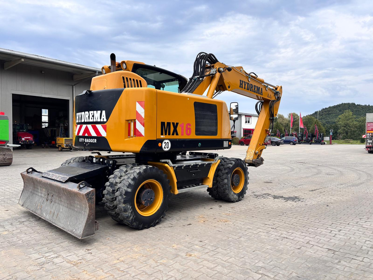 Hydrema MX 16G - Pyöräalustainen kaivinkone: kuva Hydrema MX 16G - Pyöräalustainen kaivinkone Hydrema MX 16G - Pyöräalustainen kaivinkone: kuva Hydrema MX 16G - Pyöräalustainen kaivinkone