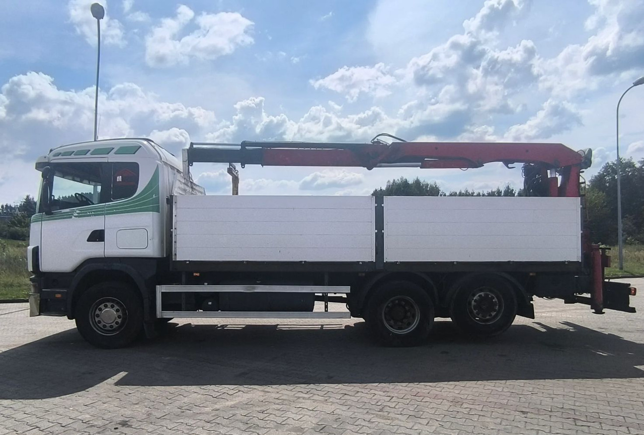 SCANIA 144.460 - Lava-kuorma-auto, Nosturiauto: kuva SCANIA 144.460 - Lava-kuorma-auto, Nosturiauto SCANIA 144.460 - Lava-kuorma-auto, Nosturiauto: kuva SCANIA 144.460 - Lava-kuorma-auto, Nosturiauto