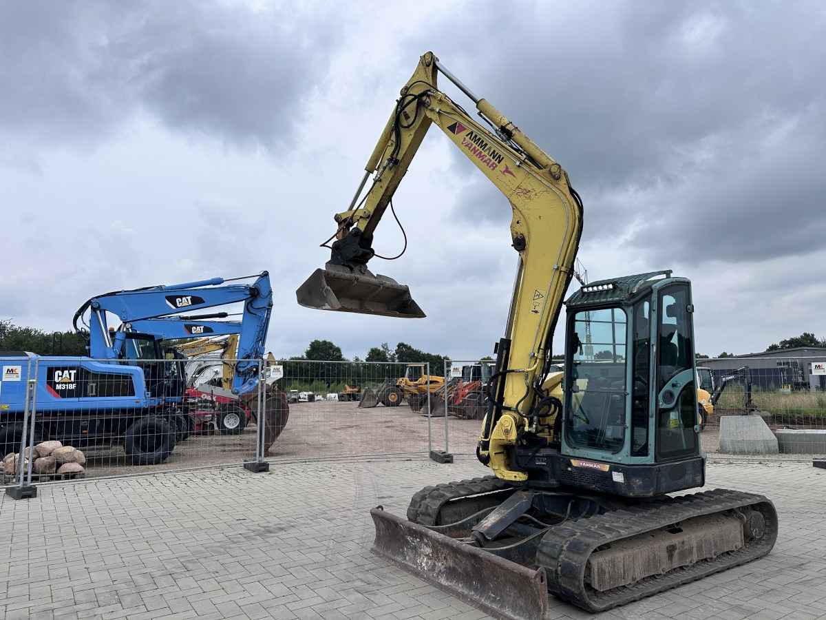 Minikuormaaja YANMAR Vio 75 Top Zustand German machine ! ! !: kuva Minikuormaaja YANMAR Vio 75 Top Zustand German machine ! ! !