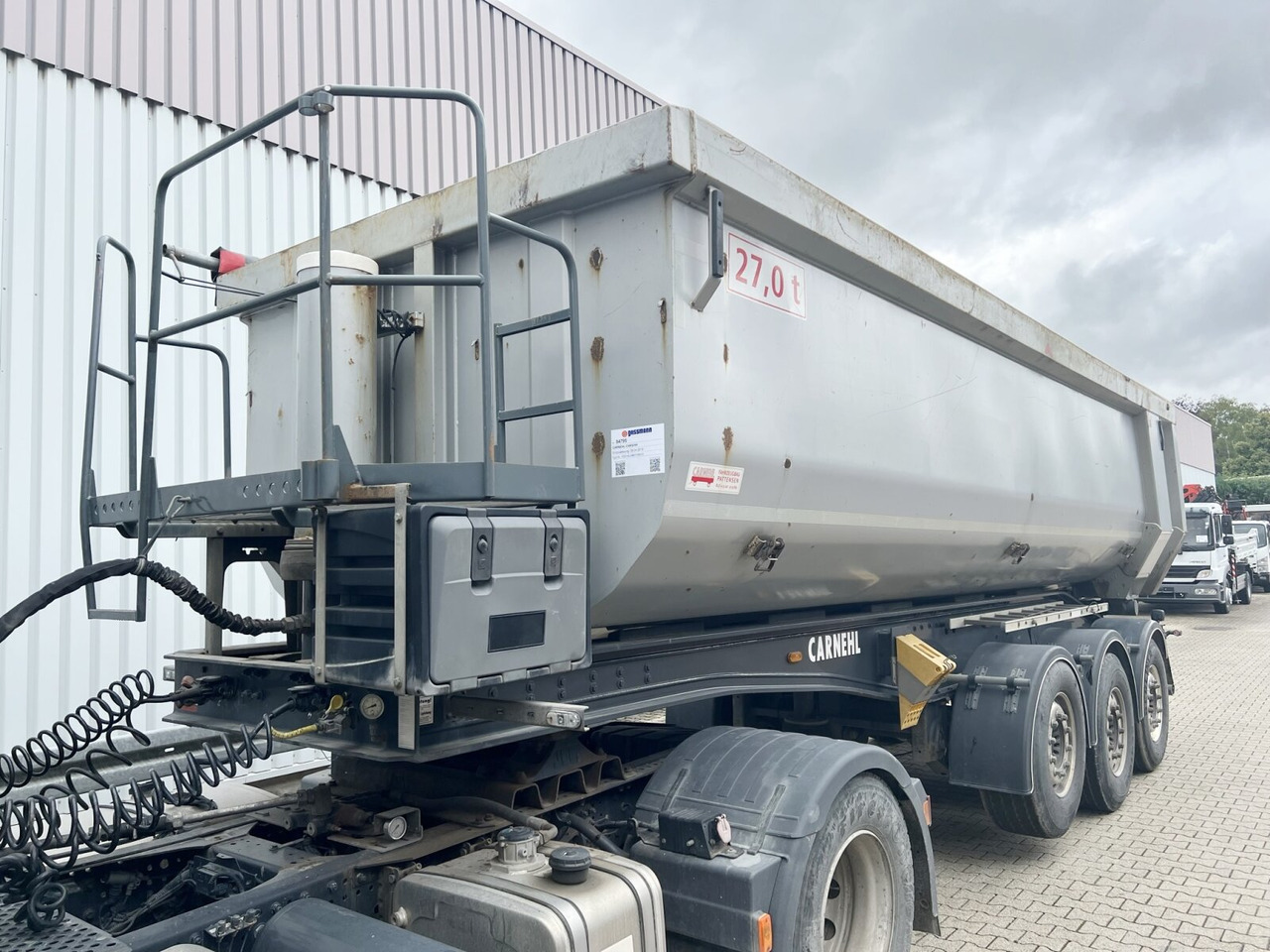 Carnehl CHKS/HH CHKS/HH, Stahlmulde ca. 26m³, 8x VORHANDEN, Liftachse - Kippiauto puoliperävaunu: kuva Carnehl CHKS/HH CHKS/HH, Stahlmulde ca. 26m³, 8x VORHANDEN, Liftachse - Kippiauto puoliperävaunu Carnehl CHKS/HH CHKS/HH, Stahlmulde ca. 26m³, 8x VORHANDEN, Liftachse - Kippiauto puoliperävaunu: kuva Carnehl CHKS/HH CHKS/HH, Stahlmulde ca. 26m³, 8x VORHANDEN, Liftachse - Kippiauto puoliperävaunu