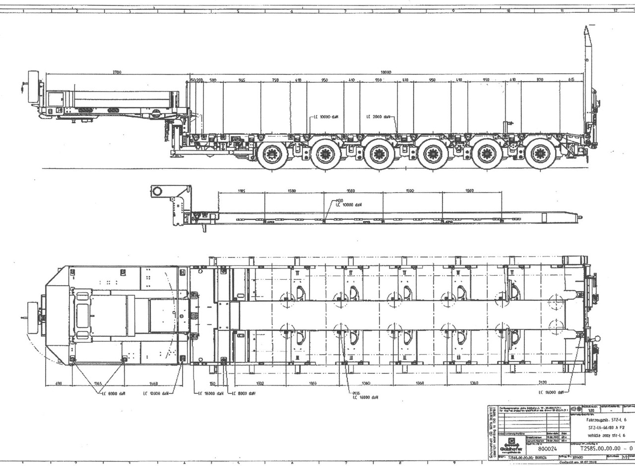 Goldhofer STZ L 6-67/80 A STZ-L 6-67/80 A, 6 Achsen, 86.000kg Ges.-Gew. - Apuvaunu puoliperävaunu: kuva Goldhofer STZ L 6-67/80 A STZ-L 6-67/80 A, 6 Achsen, 86.000kg Ges.-Gew. - Apuvaunu puoliperävaunu Goldhofer STZ L 6-67/80 A STZ-L 6-67/80 A, 6 Achsen, 86.000kg Ges.-Gew. - Apuvaunu puoliperävaunu: kuva Goldhofer STZ L 6-67/80 A STZ-L 6-67/80 A, 6 Achsen, 86.000kg Ges.-Gew. - Apuvaunu puoliperävaunu