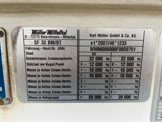 Betonin kuljetus puoliperävaunu MÜLLER MITTELTAL SF32 mit Liebherr Betonmischer ca. 10m³ MÜLLER MITTELTAL SF32, Liebherr Betonmischer 10m³, 4x VORHANDEN , Liftachse: kuva Betonin kuljetus puoliperävaunu MÜLLER MITTELTAL SF32 mit Liebherr Betonmischer ca. 10m³ MÜLLER MITTELTAL SF32, Liebherr Betonmischer 10m³, 4x VORHANDEN , Liftachse