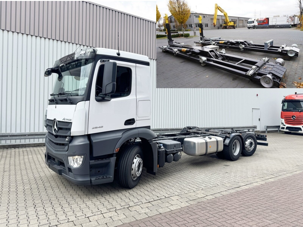 Mercedes-Benz Actros 2548 L 6x2 Actros 2548 L 6x2, Retarder, Lenk-/Liftachse - Koukkulava kuorma-auto: kuva Mercedes-Benz Actros 2548 L 6x2 Actros 2548 L 6x2, Retarder, Lenk-/Liftachse - Koukkulava kuorma-auto Mercedes-Benz Actros 2548 L 6x2 Actros 2548 L 6x2, Retarder, Lenk-/Liftachse - Koukkulava kuorma-auto: kuva Mercedes-Benz Actros 2548 L 6x2 Actros 2548 L 6x2, Retarder, Lenk-/Liftachse - Koukkulava kuorma-auto