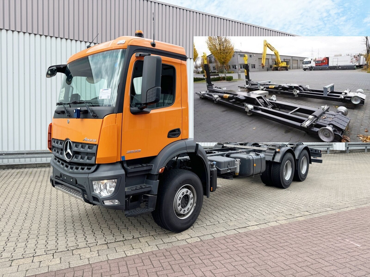 Mercedes-Benz Arocs 2633 6x4 Arocs 2633 6x4, 2x Nebenantrieb - Kuorma-auto alusta: kuva Mercedes-Benz Arocs 2633 6x4 Arocs 2633 6x4, 2x Nebenantrieb - Kuorma-auto alusta Mercedes-Benz Arocs 2633 6x4 Arocs 2633 6x4, 2x Nebenantrieb - Kuorma-auto alusta: kuva Mercedes-Benz Arocs 2633 6x4 Arocs 2633 6x4, 2x Nebenantrieb - Kuorma-auto alusta