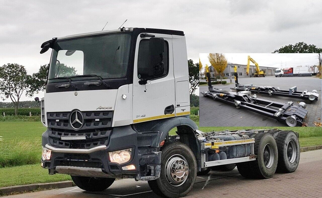 Mercedes-Benz Arocs 2642 K 6x4 Arocs 2642 K 6x4, Retarder, Motorabtrieb - Koukkulava kuorma-auto: kuva Mercedes-Benz Arocs 2642 K 6x4 Arocs 2642 K 6x4, Retarder, Motorabtrieb - Koukkulava kuorma-auto Mercedes-Benz Arocs 2642 K 6x4 Arocs 2642 K 6x4, Retarder, Motorabtrieb - Koukkulava kuorma-auto: kuva Mercedes-Benz Arocs 2642 K 6x4 Arocs 2642 K 6x4, Retarder, Motorabtrieb - Koukkulava kuorma-auto