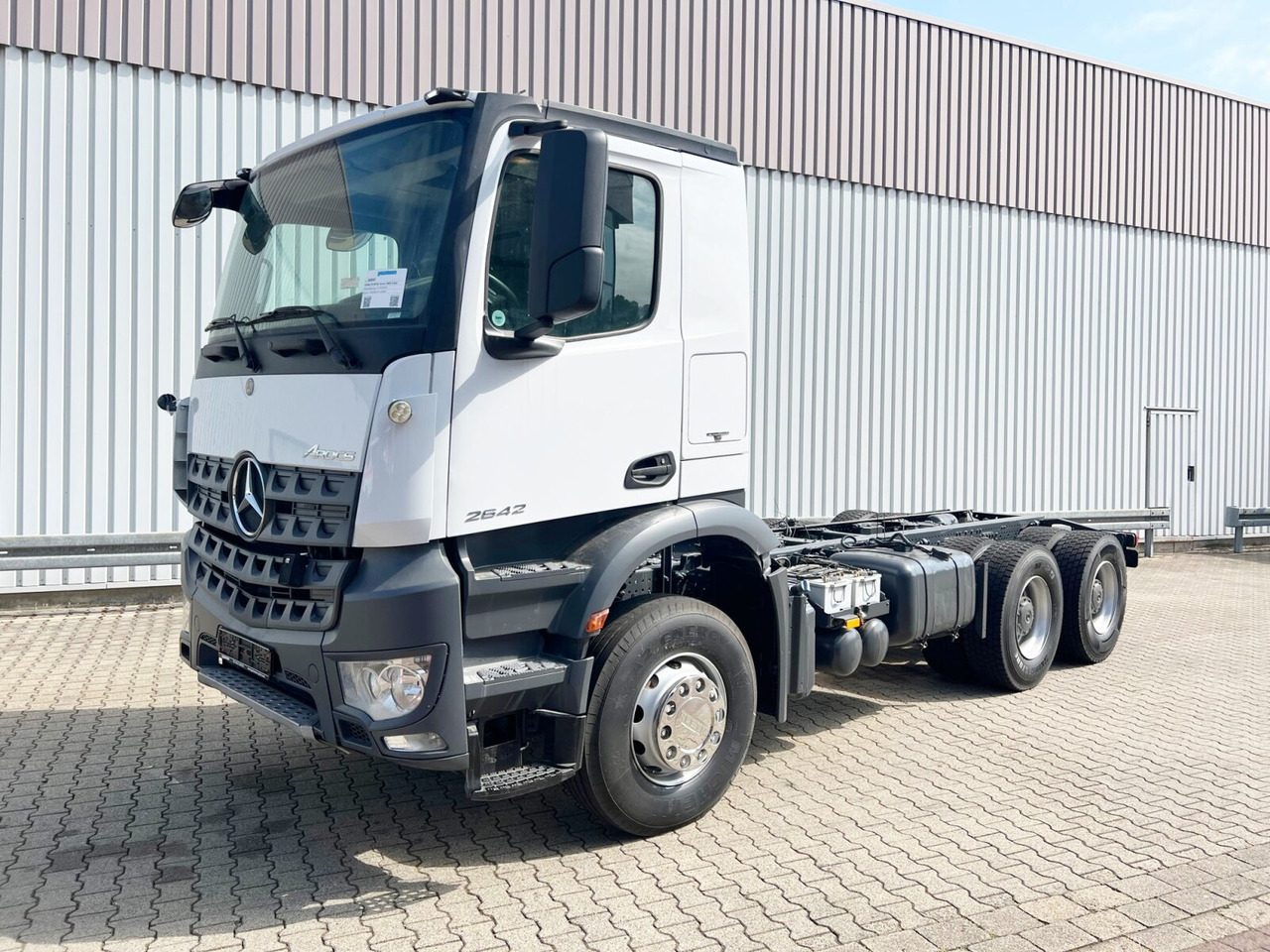 Mercedes-Benz Arocs 2642 K 6x4 Arocs 2642 K 6x4, Retarder, Motorabtrieb - Kuorma-auto alusta: kuva Mercedes-Benz Arocs 2642 K 6x4 Arocs 2642 K 6x4, Retarder, Motorabtrieb - Kuorma-auto alusta Mercedes-Benz Arocs 2642 K 6x4 Arocs 2642 K 6x4, Retarder, Motorabtrieb - Kuorma-auto alusta: kuva Mercedes-Benz Arocs 2642 K 6x4 Arocs 2642 K 6x4, Retarder, Motorabtrieb - Kuorma-auto alusta