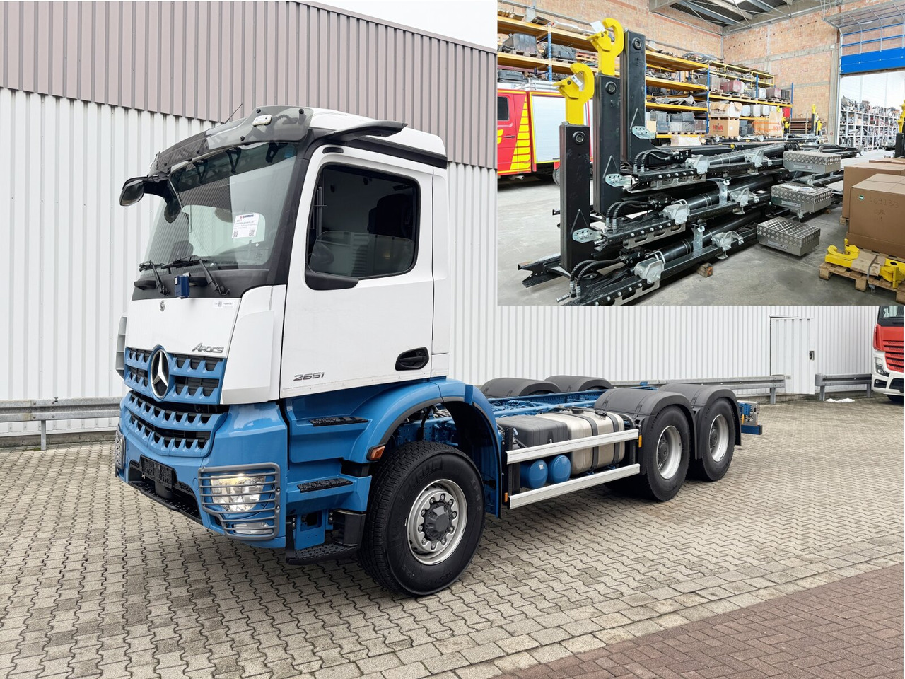 Mercedes-Benz Arocs 2651 L 6x6 Arocs 2651 L 6x6, HydroDrive, MirrorCam, Massage-Sitz, Motorabtrieb - Koukkulava kuorma-auto: kuva Mercedes-Benz Arocs 2651 L 6x6 Arocs 2651 L 6x6, HydroDrive, MirrorCam, Massage-Sitz, Motorabtrieb - Koukkulava kuorma-auto Mercedes-Benz Arocs 2651 L 6x6 Arocs 2651 L 6x6, HydroDrive, MirrorCam, Massage-Sitz, Motorabtrieb - Koukkulava kuorma-auto: kuva Mercedes-Benz Arocs 2651 L 6x6 Arocs 2651 L 6x6, HydroDrive, MirrorCam, Massage-Sitz, Motorabtrieb - Koukkulava kuorma-auto