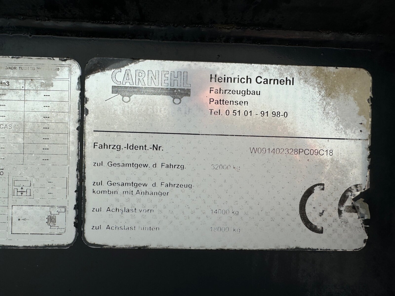 Carnehl CHKS/HH CHKS/HH, Stahlmulde ca. 25m³ - Puoliperävaunu: kuva Carnehl CHKS/HH CHKS/HH, Stahlmulde ca. 25m³ - Puoliperävaunu Carnehl CHKS/HH CHKS/HH, Stahlmulde ca. 25m³ - Puoliperävaunu: kuva Carnehl CHKS/HH CHKS/HH, Stahlmulde ca. 25m³ - Puoliperävaunu