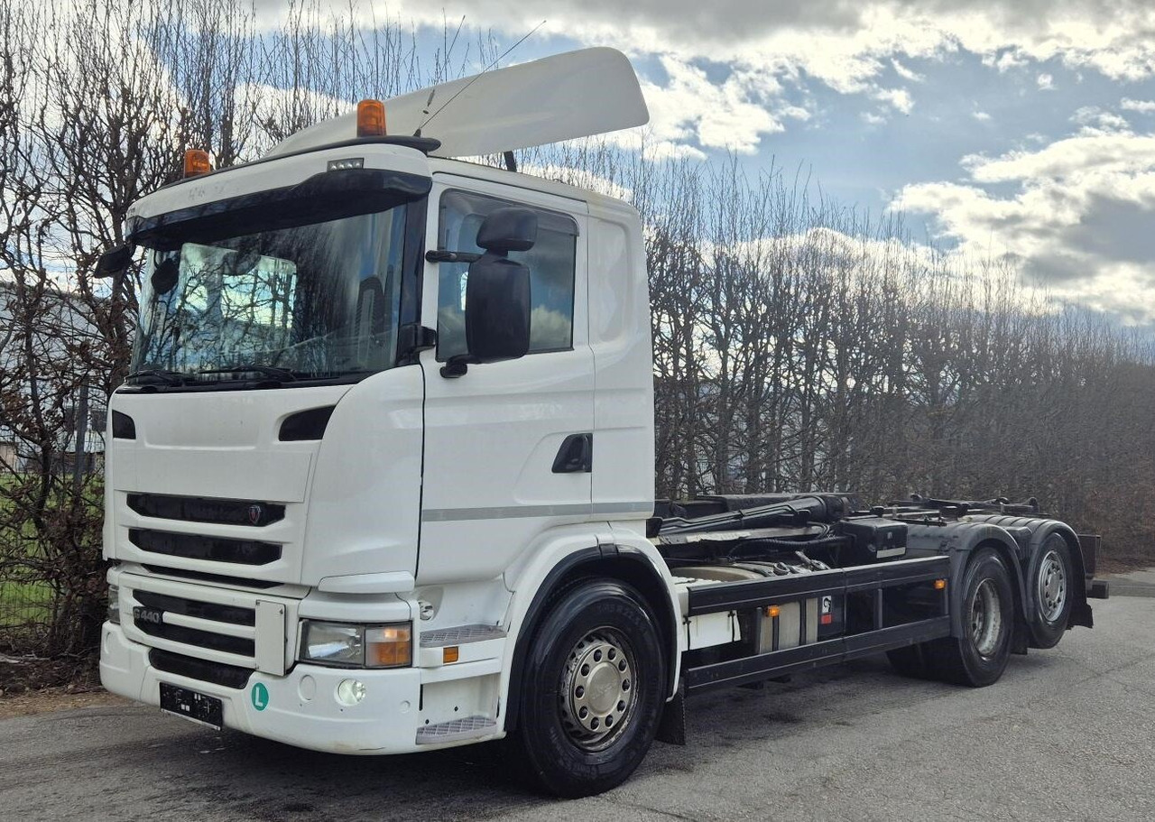 Scania G 440 LB 6x2-4 HNA G 440 LB 6x2-4 HNA, EEV, Lenk-/Liftachse, Schub-Knick - Koukkulava kuorma-auto: kuva Scania G 440 LB 6x2-4 HNA G 440 LB 6x2-4 HNA, EEV, Lenk-/Liftachse, Schub-Knick - Koukkulava kuorma-auto Scania G 440 LB 6x2-4 HNA G 440 LB 6x2-4 HNA, EEV, Lenk-/Liftachse, Schub-Knick - Koukkulava kuorma-auto: kuva Scania G 440 LB 6x2-4 HNA G 440 LB 6x2-4 HNA, EEV, Lenk-/Liftachse, Schub-Knick - Koukkulava kuorma-auto