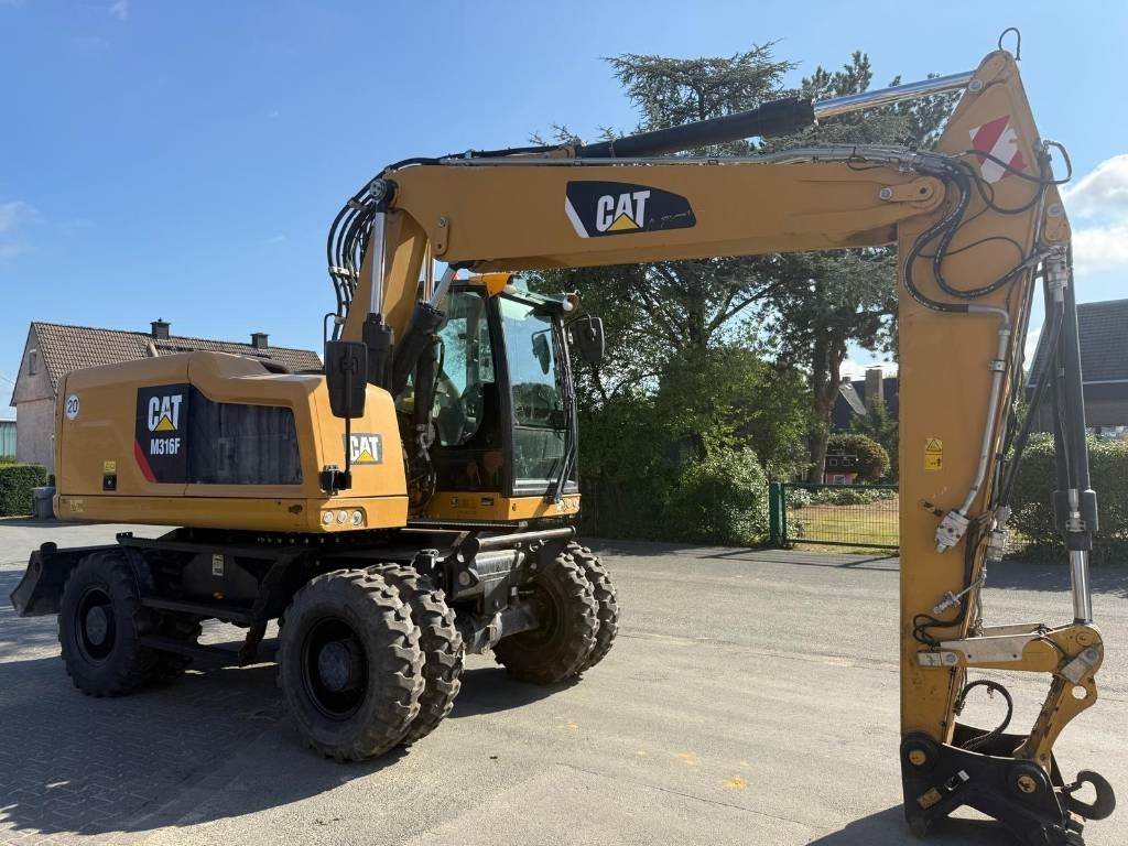CAT M 316F  - Pyöräalustainen kaivinkone: kuva CAT M 316F  - Pyöräalustainen kaivinkone CAT M 316F  - Pyöräalustainen kaivinkone: kuva CAT M 316F  - Pyöräalustainen kaivinkone