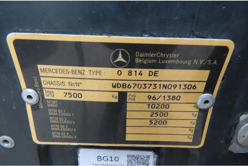 Bussi Mercedes-Benz 814 D 814D 33 seats! clean bus: kuva Bussi Mercedes-Benz 814 D 814D 33 seats! clean bus