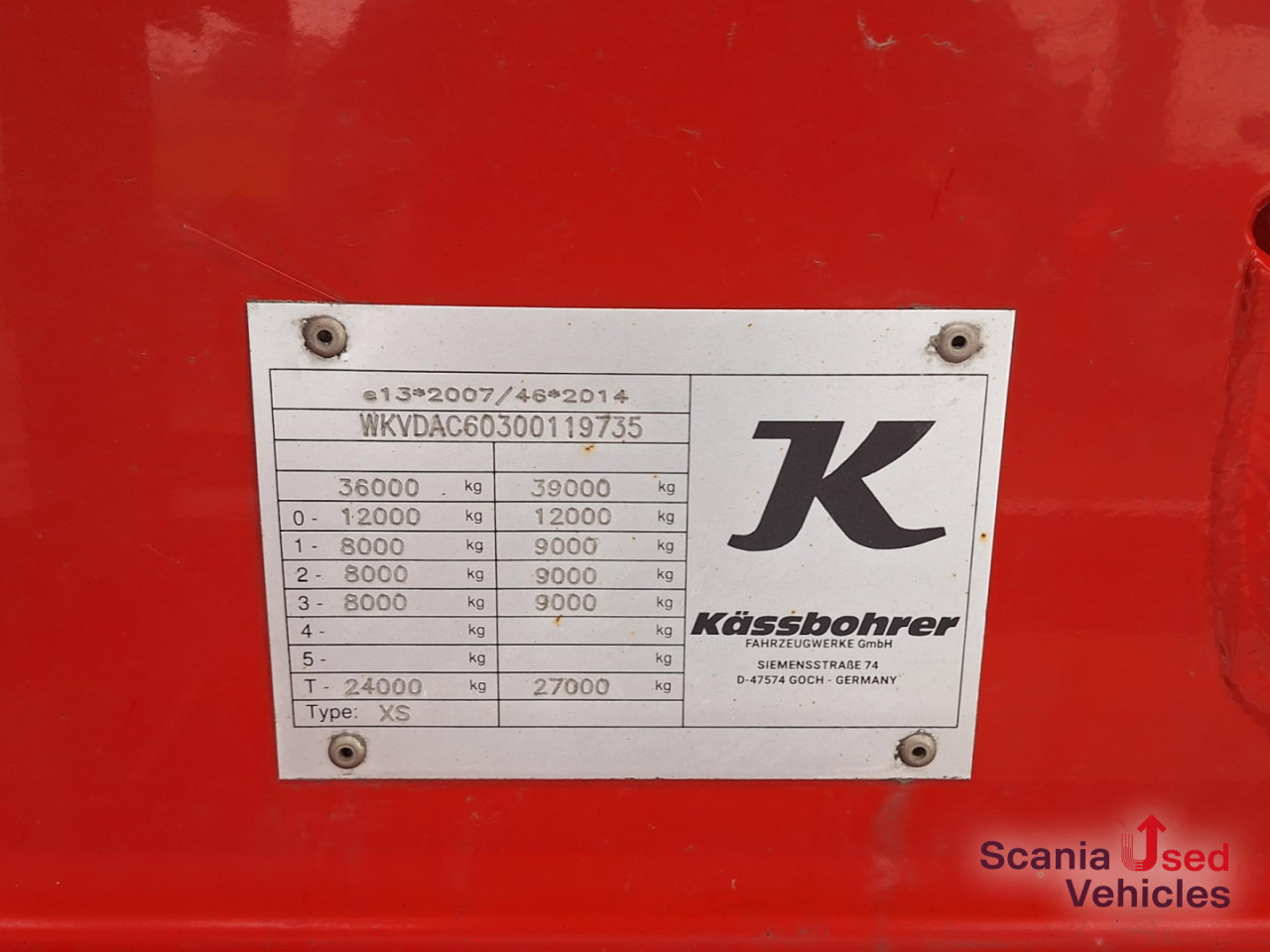 KAESSBOHRER Lebensmitteltank Kippbar SSK 40XS Neuwertig !! - Bulk-säiliöperävaunu: kuva KAESSBOHRER Lebensmitteltank Kippbar SSK 40XS Neuwertig !! - Bulk-säiliöperävaunu KAESSBOHRER Lebensmitteltank Kippbar SSK 40XS Neuwertig !! - Bulk-säiliöperävaunu: kuva KAESSBOHRER Lebensmitteltank Kippbar SSK 40XS Neuwertig !! - Bulk-säiliöperävaunu