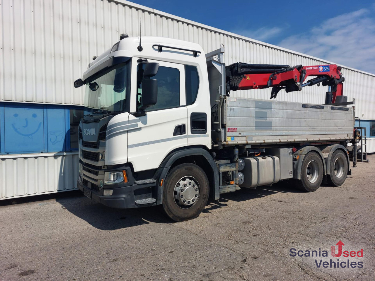 SCANIA G 410 B6x4NB Kipper+HMF3220+JIB - Kippiauto kuorma-auto, Nosturiauto: kuva SCANIA G 410 B6x4NB Kipper+HMF3220+JIB - Kippiauto kuorma-auto, Nosturiauto SCANIA G 410 B6x4NB Kipper+HMF3220+JIB - Kippiauto kuorma-auto, Nosturiauto: kuva SCANIA G 410 B6x4NB Kipper+HMF3220+JIB - Kippiauto kuorma-auto, Nosturiauto