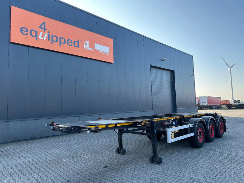 Burg 20FT + 20FT SWAP ADR (EX/II, EX/III, FL, AT) Chassis, empty weight: 3.690kg, SAF INTRADISC, 2x Liftaxle, NL-chassis - Konttialus/ Vaihtokuormatilat puoliperävaunu: kuva Burg 20FT + 20FT SWAP ADR (EX/II, EX/III, FL, AT) Chassis, empty weight: 3.690kg, SAF INTRADISC, 2x Liftaxle, NL-chassis - Konttialus/ Vaihtokuormatilat puoliperävaunu Burg 20FT + 20FT SWAP ADR (EX/II, EX/III, FL, AT) Chassis, empty weight: 3.690kg, SAF INTRADISC, 2x Liftaxle, NL-chassis - Konttialus/ Vaihtokuormatilat puoliperävaunu: kuva Burg 20FT + 20FT SWAP ADR (EX/II, EX/III, FL, AT) Chassis, empty weight: 3.690kg, SAF INTRADISC, 2x Liftaxle, NL-chassis - Konttialus/ Vaihtokuormatilat puoliperävaunu