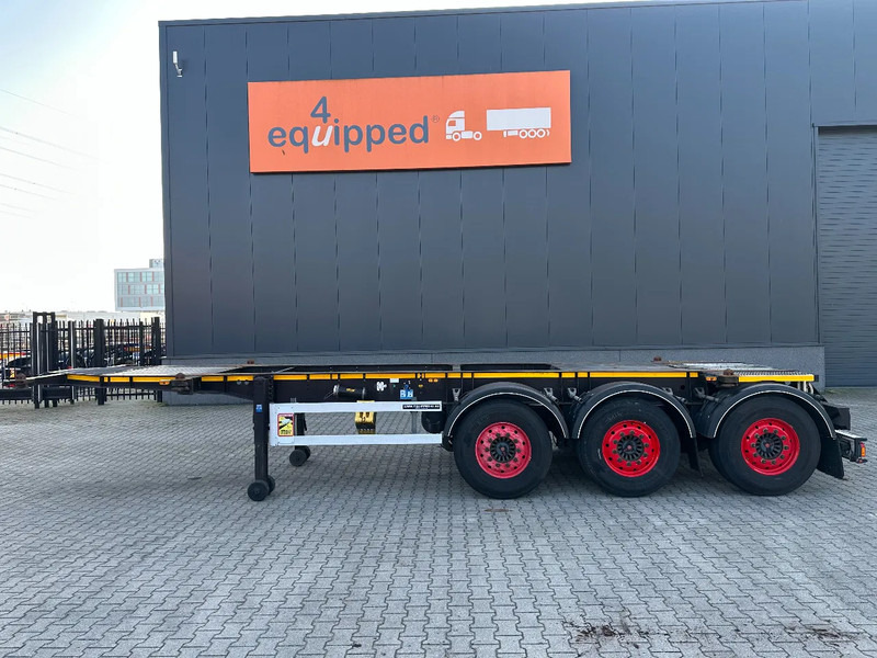 Burg 20FT + 20FT SWAP ADR (EX/II, EX/III, FL, AT) Chassis, empty weight: 3.690kg, SAF INTRADISC, 2x Liftaxle, NL-chassis - Konttialus/ Vaihtokuormatilat puoliperävaunu: kuva Burg 20FT + 20FT SWAP ADR (EX/II, EX/III, FL, AT) Chassis, empty weight: 3.690kg, SAF INTRADISC, 2x Liftaxle, NL-chassis - Konttialus/ Vaihtokuormatilat puoliperävaunu Burg 20FT + 20FT SWAP ADR (EX/II, EX/III, FL, AT) Chassis, empty weight: 3.690kg, SAF INTRADISC, 2x Liftaxle, NL-chassis - Konttialus/ Vaihtokuormatilat puoliperävaunu: kuva Burg 20FT + 20FT SWAP ADR (EX/II, EX/III, FL, AT) Chassis, empty weight: 3.690kg, SAF INTRADISC, 2x Liftaxle, NL-chassis - Konttialus/ Vaihtokuormatilat puoliperävaunu