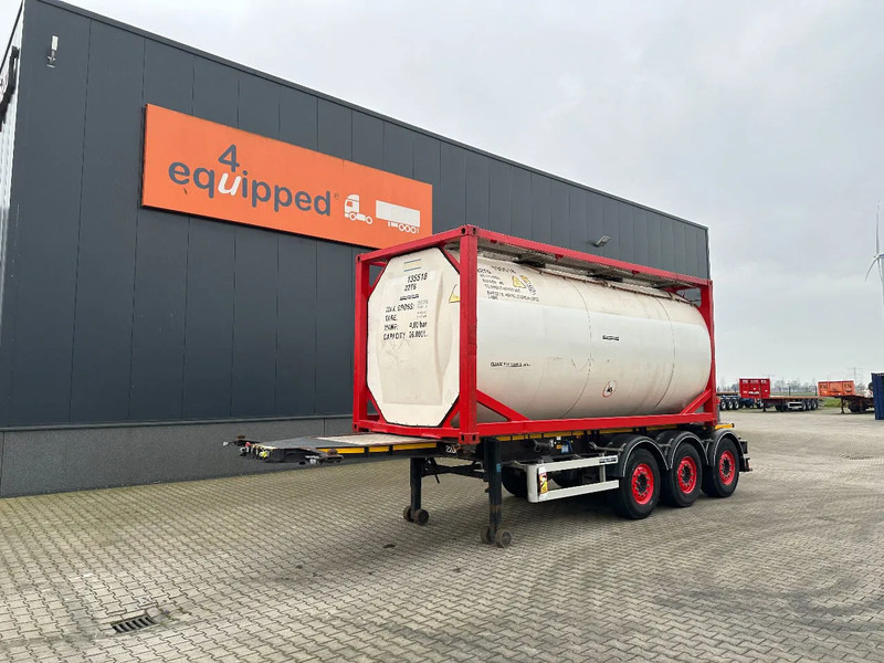 Burg 20FT ADR (EX/II, EX/III, FL, AT) Chassis + Tankcontainer 26.000L /3 baffels - Säiliöpuoliperävaunu: kuva Burg 20FT ADR (EX/II, EX/III, FL, AT) Chassis + Tankcontainer 26.000L /3 baffels - Säiliöpuoliperävaunu Burg 20FT ADR (EX/II, EX/III, FL, AT) Chassis + Tankcontainer 26.000L /3 baffels - Säiliöpuoliperävaunu: kuva Burg 20FT ADR (EX/II, EX/III, FL, AT) Chassis + Tankcontainer 26.000L /3 baffels - Säiliöpuoliperävaunu