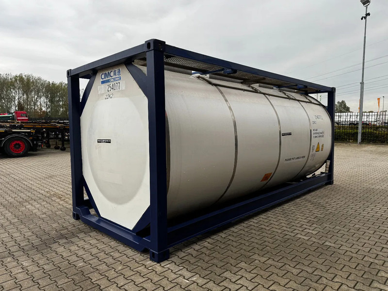 CIMC 20FT ISO, 25.090L / 1-COMP / 3 BAFFELS / T12 / 22T6 / 4 LIDS / ADR valid until 04/2027 - Varastosäiliö: kuva CIMC 20FT ISO, 25.090L / 1-COMP / 3 BAFFELS / T12 / 22T6 / 4 LIDS / ADR valid until 04/2027 - Varastosäiliö CIMC 20FT ISO, 25.090L / 1-COMP / 3 BAFFELS / T12 / 22T6 / 4 LIDS / ADR valid until 04/2027 - Varastosäiliö: kuva CIMC 20FT ISO, 25.090L / 1-COMP / 3 BAFFELS / T12 / 22T6 / 4 LIDS / ADR valid until 04/2027 - Varastosäiliö