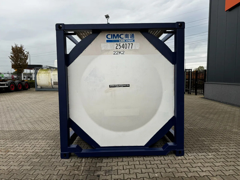 CIMC 20FT ISO, 25.090L / 1-COMP / 3 BAFFELS / T12 / 22T6 / 4 LIDS / ADR valid until 04/2027 - Varastosäiliö: kuva CIMC 20FT ISO, 25.090L / 1-COMP / 3 BAFFELS / T12 / 22T6 / 4 LIDS / ADR valid until 04/2027 - Varastosäiliö CIMC 20FT ISO, 25.090L / 1-COMP / 3 BAFFELS / T12 / 22T6 / 4 LIDS / ADR valid until 04/2027 - Varastosäiliö: kuva CIMC 20FT ISO, 25.090L / 1-COMP / 3 BAFFELS / T12 / 22T6 / 4 LIDS / ADR valid until 04/2027 - Varastosäiliö