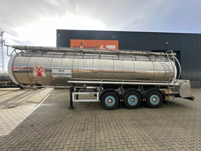 Feldbinder LEBENSMITTEL / LEVENSMIDDELEN FOOD / 33.500L / 3-COMP / PUMPE / INOX / NL-trailer / APK: 07-2026 - Säiliöpuoliperävaunu: kuva Feldbinder LEBENSMITTEL / LEVENSMIDDELEN FOOD / 33.500L / 3-COMP / PUMPE / INOX / NL-trailer / APK: 07-2026 - Säiliöpuoliperävaunu Feldbinder LEBENSMITTEL / LEVENSMIDDELEN FOOD / 33.500L / 3-COMP / PUMPE / INOX / NL-trailer / APK: 07-2026 - Säiliöpuoliperävaunu: kuva Feldbinder LEBENSMITTEL / LEVENSMIDDELEN FOOD / 33.500L / 3-COMP / PUMPE / INOX / NL-trailer / APK: 07-2026 - Säiliöpuoliperävaunu