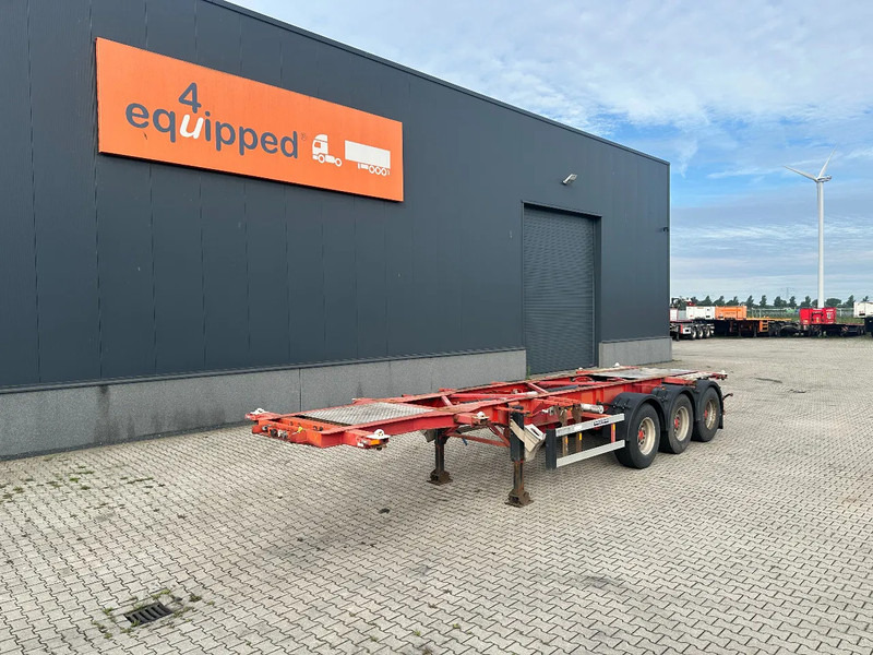 Konttialus/ Vaihtokuormatilat puoliperävaunu Groenewegen 20FT/30FT, ROR+drum, ALCOA, ADR (EX/II, EX/III. FL, AT), NL-Chassis, APK: 04/2026: kuva Konttialus/ Vaihtokuormatilat puoliperävaunu Groenewegen 20FT/30FT, ROR+drum, ALCOA, ADR (EX/II, EX/III. FL, AT), NL-Chassis, APK: 04/2026