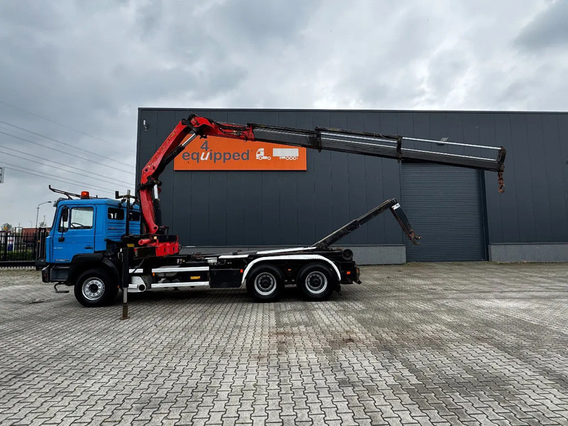 MAN FE 410A, 6x4, EURO-2, Palfinger 17000 Crane + VDL HOOK, full spring, manual gearbox, MOT 9/2025 - Koukkulava kuorma-auto, Nosturiauto: kuva MAN FE 410A, 6x4, EURO-2, Palfinger 17000 Crane + VDL HOOK, full spring, manual gearbox, MOT 9/2025 - Koukkulava kuorma-auto, Nosturiauto MAN FE 410A, 6x4, EURO-2, Palfinger 17000 Crane + VDL HOOK, full spring, manual gearbox, MOT 9/2025 - Koukkulava kuorma-auto, Nosturiauto: kuva MAN FE 410A, 6x4, EURO-2, Palfinger 17000 Crane + VDL HOOK, full spring, manual gearbox, MOT 9/2025 - Koukkulava kuorma-auto, Nosturiauto