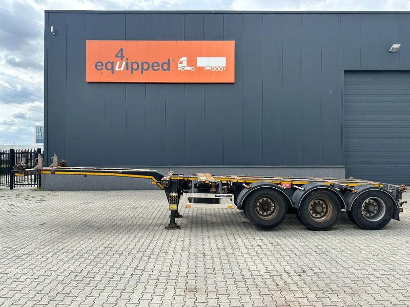 Pacton FLEX XL 45FT HC multi (2x extendable), liftaxle, SAF + DRUM, NL-chassis - Konttialus/ Vaihtokuormatilat puoliperävaunu: kuva Pacton FLEX XL 45FT HC multi (2x extendable), liftaxle, SAF + DRUM, NL-chassis - Konttialus/ Vaihtokuormatilat puoliperävaunu Pacton FLEX XL 45FT HC multi (2x extendable), liftaxle, SAF + DRUM, NL-chassis - Konttialus/ Vaihtokuormatilat puoliperävaunu: kuva Pacton FLEX XL 45FT HC multi (2x extendable), liftaxle, SAF + DRUM, NL-chassis - Konttialus/ Vaihtokuormatilat puoliperävaunu