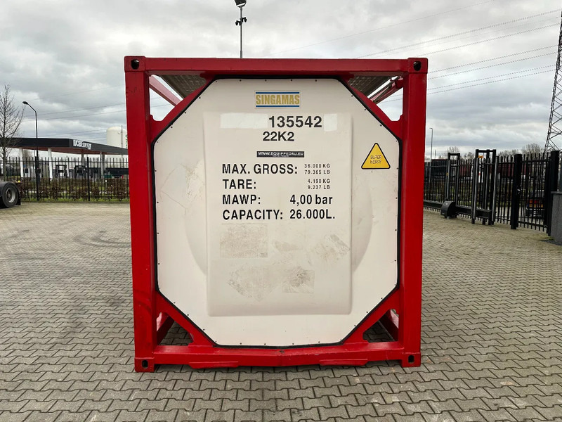 SINGAMAS 20FT ISO, 26.000L/1-COMP/3 BAFFELS/3 manholes, 5Y inspection: 06/2027 - Varastosäiliö: kuva SINGAMAS 20FT ISO, 26.000L/1-COMP/3 BAFFELS/3 manholes, 5Y inspection: 06/2027 - Varastosäiliö SINGAMAS 20FT ISO, 26.000L/1-COMP/3 BAFFELS/3 manholes, 5Y inspection: 06/2027 - Varastosäiliö: kuva SINGAMAS 20FT ISO, 26.000L/1-COMP/3 BAFFELS/3 manholes, 5Y inspection: 06/2027 - Varastosäiliö
