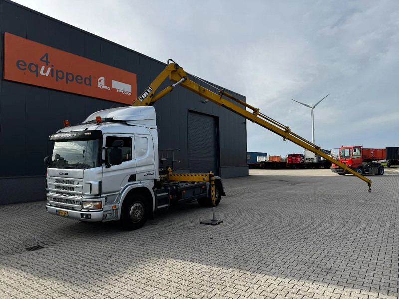 Scania P114-340 + HIAB 19-5 crane + remote / Euro-3 / 3 pedals / NL-truck / APK: 12-2025 - Nosturiauto: kuva Scania P114-340 + HIAB 19-5 crane + remote / Euro-3 / 3 pedals / NL-truck / APK: 12-2025 - Nosturiauto Scania P114-340 + HIAB 19-5 crane + remote / Euro-3 / 3 pedals / NL-truck / APK: 12-2025 - Nosturiauto: kuva Scania P114-340 + HIAB 19-5 crane + remote / Euro-3 / 3 pedals / NL-truck / APK: 12-2025 - Nosturiauto