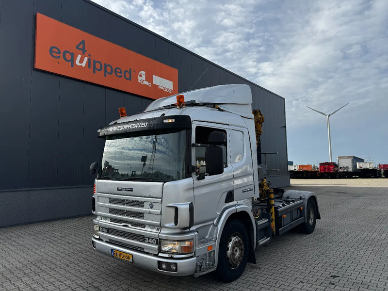Scania P114-340 + HIAB 19-5 crane + remote / Euro-3 / 3 pedals / NL-truck / APK: 12-2025 - Nosturiauto: kuva Scania P114-340 + HIAB 19-5 crane + remote / Euro-3 / 3 pedals / NL-truck / APK: 12-2025 - Nosturiauto Scania P114-340 + HIAB 19-5 crane + remote / Euro-3 / 3 pedals / NL-truck / APK: 12-2025 - Nosturiauto: kuva Scania P114-340 + HIAB 19-5 crane + remote / Euro-3 / 3 pedals / NL-truck / APK: 12-2025 - Nosturiauto
