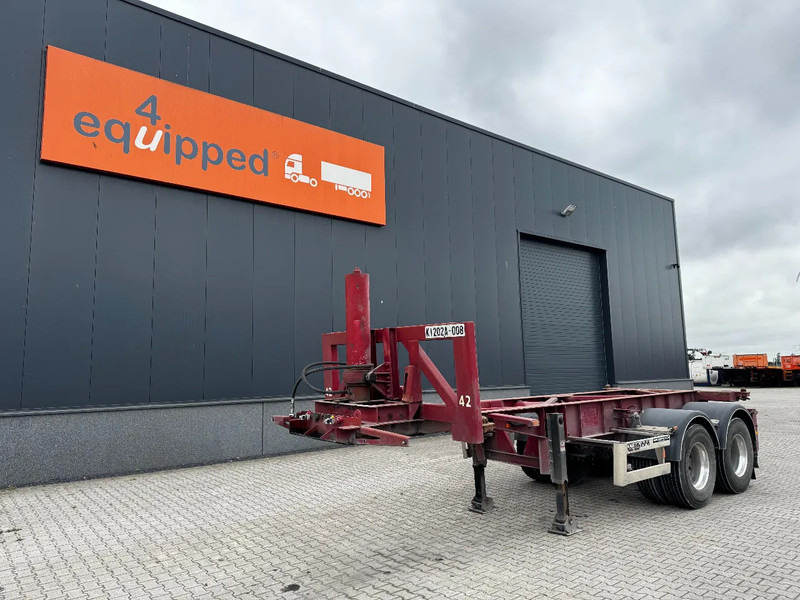 Van Hool 2 AXLE 20FT TIPPING-CHASSIS, TWIN-TIRES, BPW + DRUM, ALCOA - Konttialus/ Vaihtokuormatilat puoliperävaunu: kuva Van Hool 2 AXLE 20FT TIPPING-CHASSIS, TWIN-TIRES, BPW + DRUM, ALCOA - Konttialus/ Vaihtokuormatilat puoliperävaunu Van Hool 2 AXLE 20FT TIPPING-CHASSIS, TWIN-TIRES, BPW + DRUM, ALCOA - Konttialus/ Vaihtokuormatilat puoliperävaunu: kuva Van Hool 2 AXLE 20FT TIPPING-CHASSIS, TWIN-TIRES, BPW + DRUM, ALCOA - Konttialus/ Vaihtokuormatilat puoliperävaunu