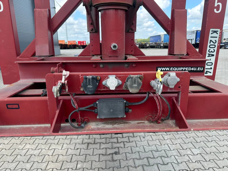 Konttialus/ Vaihtokuormatilat puoliperävaunu Van Hool 3 AXLE 20FT KIEP-CHASSIS, BPW + TROMMELREMMEN: kuva Konttialus/ Vaihtokuormatilat puoliperävaunu Van Hool 3 AXLE 20FT KIEP-CHASSIS, BPW + TROMMELREMMEN