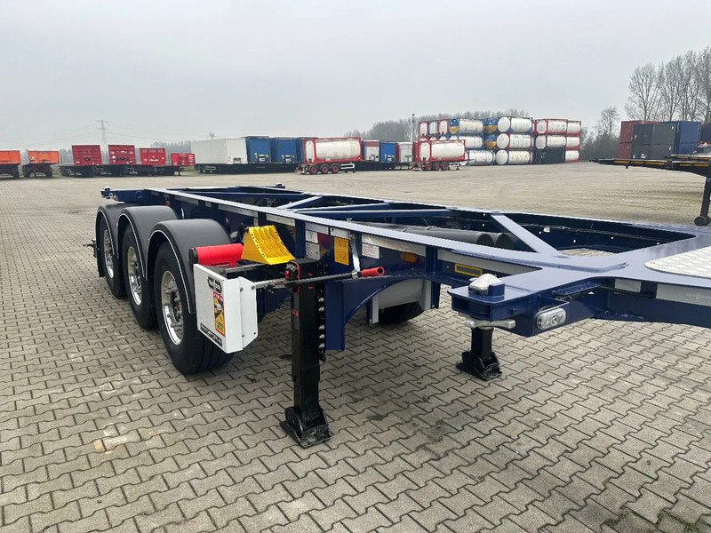 Uusi Konttialus/ Vaihtokuormatilat puoliperävaunu Van Hool NEW / DIRECT AVAILABLE 20FT ADR-CHASSIS, EMPTY WEIGHT: 3.300KG, DISCBRAKES, 3x available, ALU WHEELS: kuva Uusi Konttialus/ Vaihtokuormatilat puoliperävaunu Van Hool NEW / DIRECT AVAILABLE 20FT ADR-CHASSIS, EMPTY WEIGHT: 3.300KG, DISCBRAKES, 3x available, ALU WHEELS