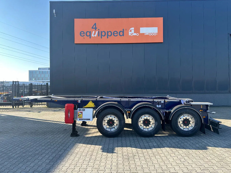 Van Hool NEW / DIRECT AVAILABLE 20FT ADR-CHASSIS, EMPTY WEIGHT: 3.300KG, DISCBRAKES, 3x available, ALU WHEELS - Konttialus/ Vaihtokuormatilat puoliperävaunu: kuva Van Hool NEW / DIRECT AVAILABLE 20FT ADR-CHASSIS, EMPTY WEIGHT: 3.300KG, DISCBRAKES, 3x available, ALU WHEELS - Konttialus/ Vaihtokuormatilat puoliperävaunu Van Hool NEW / DIRECT AVAILABLE 20FT ADR-CHASSIS, EMPTY WEIGHT: 3.300KG, DISCBRAKES, 3x available, ALU WHEELS - Konttialus/ Vaihtokuormatilat puoliperävaunu: kuva Van Hool NEW / DIRECT AVAILABLE 20FT ADR-CHASSIS, EMPTY WEIGHT: 3.300KG, DISCBRAKES, 3x available, ALU WHEELS - Konttialus/ Vaihtokuormatilat puoliperävaunu