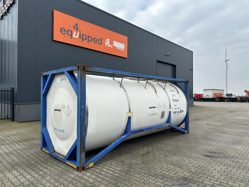Varastosäiliö kuljetusta varten polttoaine Welfit Oddy 20FT ISO, 23.910L / 1-COMP. , T11, valid 5Y inspection till 03/2026: kuva Varastosäiliö kuljetusta varten polttoaine Welfit Oddy 20FT ISO, 23.910L / 1-COMP. , T11, valid 5Y inspection till 03/2026