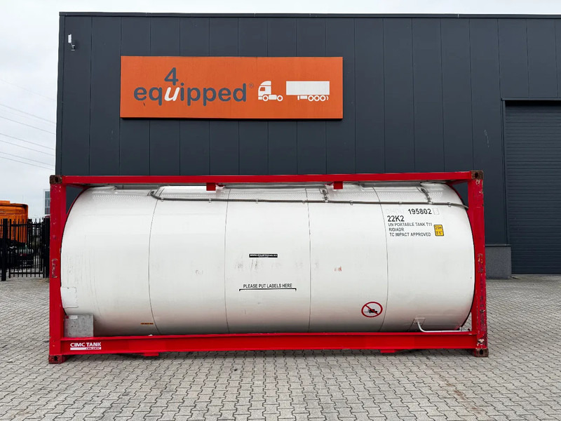 Welfit Oddy 20FT ISO, 24.990L / 1-COMP / 3 BAFFELS / T11 / 22K2 / 4 manholes / 5Y- + CSC-inspection valid until 04/2028 - Säiliökontti: kuva Welfit Oddy 20FT ISO, 24.990L / 1-COMP / 3 BAFFELS / T11 / 22K2 / 4 manholes / 5Y- + CSC-inspection valid until 04/2028 - Säiliökontti Welfit Oddy 20FT ISO, 24.990L / 1-COMP / 3 BAFFELS / T11 / 22K2 / 4 manholes / 5Y- + CSC-inspection valid until 04/2028 - Säiliökontti: kuva Welfit Oddy 20FT ISO, 24.990L / 1-COMP / 3 BAFFELS / T11 / 22K2 / 4 manholes / 5Y- + CSC-inspection valid until 04/2028 - Säiliökontti