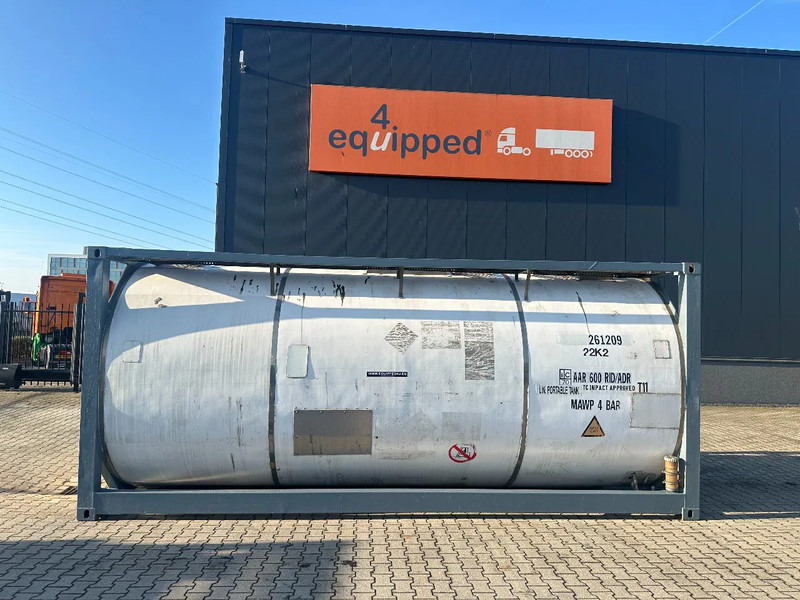 Welfit Oddy 25.830L/1-COMP, 20FT ISO, UN PORTABLE T11, valid 5Y inspection: 02-2027 - Varastosäiliö: kuva Welfit Oddy 25.830L/1-COMP, 20FT ISO, UN PORTABLE T11, valid 5Y inspection: 02-2027 - Varastosäiliö Welfit Oddy 25.830L/1-COMP, 20FT ISO, UN PORTABLE T11, valid 5Y inspection: 02-2027 - Varastosäiliö: kuva Welfit Oddy 25.830L/1-COMP, 20FT ISO, UN PORTABLE T11, valid 5Y inspection: 02-2027 - Varastosäiliö