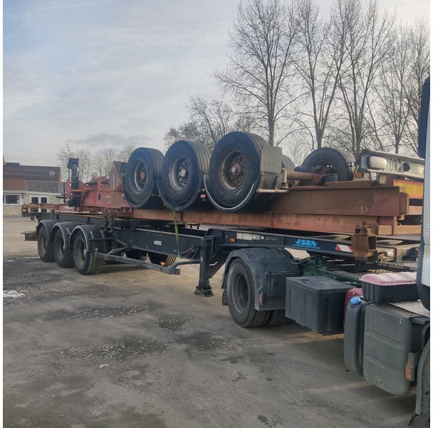 ASCA Container - Konttialus/ Vaihtokuormatilat puoliperävaunu: kuva ASCA Container - Konttialus/ Vaihtokuormatilat puoliperävaunu ASCA Container - Konttialus/ Vaihtokuormatilat puoliperävaunu: kuva ASCA Container - Konttialus/ Vaihtokuormatilat puoliperävaunu