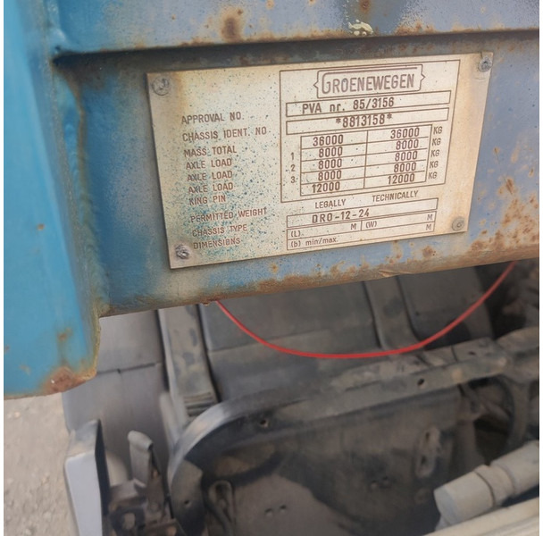 Lavapuoliperävaunu Groenewegen Plateau: kuva Lavapuoliperävaunu Groenewegen Plateau