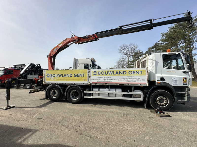 Lava-kuorma-auto, Nosturiauto DAF CF 85.460 6x2 LIFT+LENK ACHSE  + KRAN PALFINGER PK 18500 (3x) + RADIO + ROTATOR - EURO 5 - AS TRONIC - BE TRUCK: kuva Lava-kuorma-auto, Nosturiauto DAF CF 85.460 6x2 LIFT+LENK ACHSE  + KRAN PALFINGER PK 18500 (3x) + RADIO + ROTATOR - EURO 5 - AS TRONIC - BE TRUCK