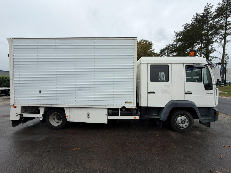 MAN LE 8.180 CLOSED BOX / KOFFER - DOKA - MANUAL GEARBOX - *248.000km* - STEEL SPRING / BLATT / LAMES - BE TRUCK - Umpikori kuorma-auto: kuva MAN LE 8.180 CLOSED BOX / KOFFER - DOKA - MANUAL GEARBOX - *248.000km* - STEEL SPRING / BLATT / LAMES - BE TRUCK - Umpikori kuorma-auto MAN LE 8.180 CLOSED BOX / KOFFER - DOKA - MANUAL GEARBOX - *248.000km* - STEEL SPRING / BLATT / LAMES - BE TRUCK - Umpikori kuorma-auto: kuva MAN LE 8.180 CLOSED BOX / KOFFER - DOKA - MANUAL GEARBOX - *248.000km* - STEEL SPRING / BLATT / LAMES - BE TRUCK - Umpikori kuorma-auto