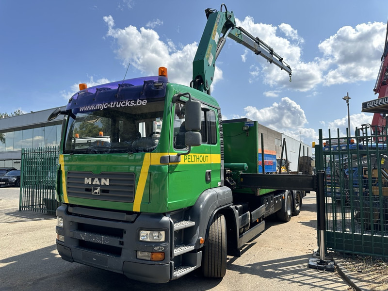 MAN TGA 26.360 6X2 BL + CRANE PALFINGER PK 18500 (4x) - LIFT + STEERING AXLE - PLATFORM 7m75 - MANUAL GEARBOX - Nosturiauto: kuva MAN TGA 26.360 6X2 BL + CRANE PALFINGER PK 18500 (4x) - LIFT + STEERING AXLE - PLATFORM 7m75 - MANUAL GEARBOX - Nosturiauto MAN TGA 26.360 6X2 BL + CRANE PALFINGER PK 18500 (4x) - LIFT + STEERING AXLE - PLATFORM 7m75 - MANUAL GEARBOX - Nosturiauto: kuva MAN TGA 26.360 6X2 BL + CRANE PALFINGER PK 18500 (4x) - LIFT + STEERING AXLE - PLATFORM 7m75 - MANUAL GEARBOX - Nosturiauto