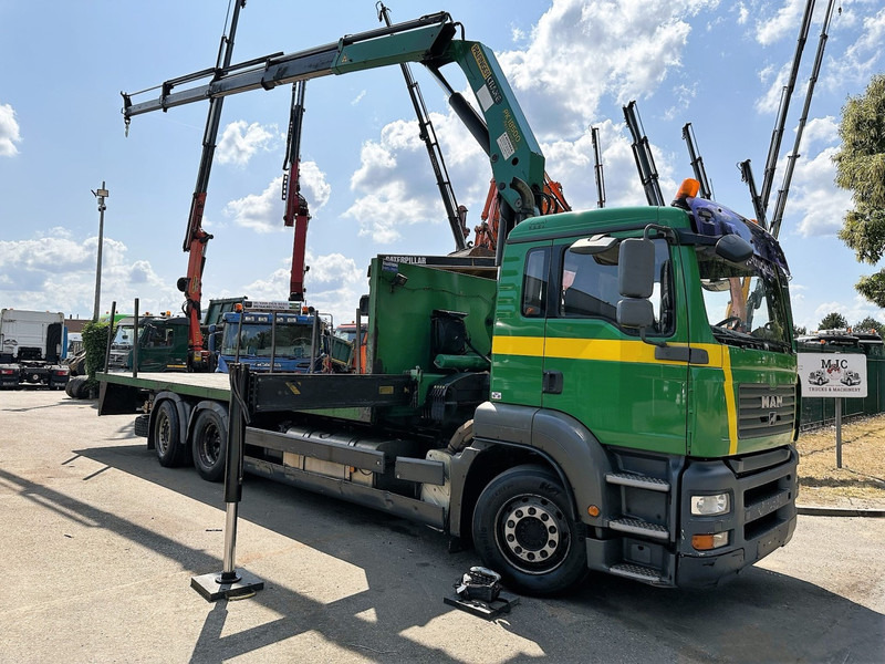 MAN TGA 26.360 6X2 BL + CRANE PALFINGER PK 18500 (4x) - LIFT + STEERING AXLE - PLATFORM 7m75 - MANUAL GEARBOX - Nosturiauto: kuva MAN TGA 26.360 6X2 BL + CRANE PALFINGER PK 18500 (4x) - LIFT + STEERING AXLE - PLATFORM 7m75 - MANUAL GEARBOX - Nosturiauto MAN TGA 26.360 6X2 BL + CRANE PALFINGER PK 18500 (4x) - LIFT + STEERING AXLE - PLATFORM 7m75 - MANUAL GEARBOX - Nosturiauto: kuva MAN TGA 26.360 6X2 BL + CRANE PALFINGER PK 18500 (4x) - LIFT + STEERING AXLE - PLATFORM 7m75 - MANUAL GEARBOX - Nosturiauto