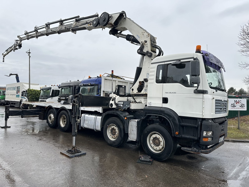 MAN TGA 35.430 8x2 + CRANE HIAB 700 E-6 + JIB 165X-3 - RETARDER - PLATFORM 6m70~8m50 EXTENDABLE - MANUAL GEARBOX ZF - LIFT + STEERING AXLE - Nosturiauto: kuva MAN TGA 35.430 8x2 + CRANE HIAB 700 E-6 + JIB 165X-3 - RETARDER - PLATFORM 6m70~8m50 EXTENDABLE - MANUAL GEARBOX ZF - LIFT + STEERING AXLE - Nosturiauto MAN TGA 35.430 8x2 + CRANE HIAB 700 E-6 + JIB 165X-3 - RETARDER - PLATFORM 6m70~8m50 EXTENDABLE - MANUAL GEARBOX ZF - LIFT + STEERING AXLE - Nosturiauto: kuva MAN TGA 35.430 8x2 + CRANE HIAB 700 E-6 + JIB 165X-3 - RETARDER - PLATFORM 6m70~8m50 EXTENDABLE - MANUAL GEARBOX ZF - LIFT + STEERING AXLE - Nosturiauto