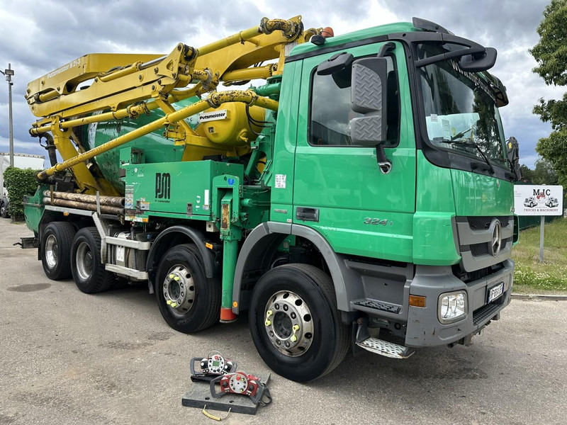 Mercedes-Benz ACTROS 3241 8x4 PUMI PM M 21-3 (21m) Putzmeister - *238.000km* / 1586H - EPS - BLADVERING / NAAFREDUCTIE - Betonipumppuauto: kuva Mercedes-Benz ACTROS 3241 8x4 PUMI PM M 21-3 (21m) Putzmeister - *238.000km* / 1586H - EPS - BLADVERING / NAAFREDUCTIE - Betonipumppuauto Mercedes-Benz ACTROS 3241 8x4 PUMI PM M 21-3 (21m) Putzmeister - *238.000km* / 1586H - EPS - BLADVERING / NAAFREDUCTIE - Betonipumppuauto: kuva Mercedes-Benz ACTROS 3241 8x4 PUMI PM M 21-3 (21m) Putzmeister - *238.000km* / 1586H - EPS - BLADVERING / NAAFREDUCTIE - Betonipumppuauto
