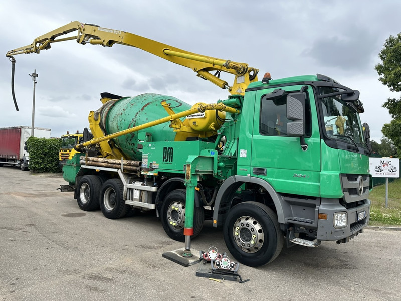Mercedes-Benz ACTROS 3241 8x4 PUMI PM M 21-3 (21m) Putzmeister - *238.000km* / 1586H - EPS - BLADVERING / NAAFREDUCTIE - Betoniauto: kuva Mercedes-Benz ACTROS 3241 8x4 PUMI PM M 21-3 (21m) Putzmeister - *238.000km* / 1586H - EPS - BLADVERING / NAAFREDUCTIE - Betoniauto Mercedes-Benz ACTROS 3241 8x4 PUMI PM M 21-3 (21m) Putzmeister - *238.000km* / 1586H - EPS - BLADVERING / NAAFREDUCTIE - Betoniauto: kuva Mercedes-Benz ACTROS 3241 8x4 PUMI PM M 21-3 (21m) Putzmeister - *238.000km* / 1586H - EPS - BLADVERING / NAAFREDUCTIE - Betoniauto