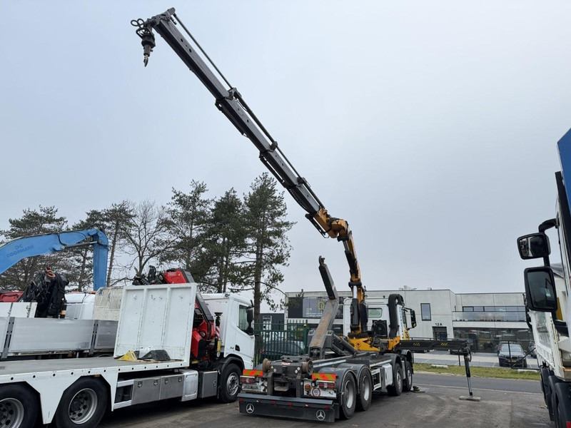Mercedes-Benz AROCS 4143 8X4 WAF HOOKLIFT + CRANE EFFER 395 4S + ROTATOR + RADIO - 5/6 F - BE TRUCK - VERY NICE CONDITION - Koukkulava kuorma-auto, Nosturiauto: kuva Mercedes-Benz AROCS 4143 8X4 WAF HOOKLIFT + CRANE EFFER 395 4S + ROTATOR + RADIO - 5/6 F - BE TRUCK - VERY NICE CONDITION - Koukkulava kuorma-auto, Nosturiauto Mercedes-Benz AROCS 4143 8X4 WAF HOOKLIFT + CRANE EFFER 395 4S + ROTATOR + RADIO - 5/6 F - BE TRUCK - VERY NICE CONDITION - Koukkulava kuorma-auto, Nosturiauto: kuva Mercedes-Benz AROCS 4143 8X4 WAF HOOKLIFT + CRANE EFFER 395 4S + ROTATOR + RADIO - 5/6 F - BE TRUCK - VERY NICE CONDITION - Koukkulava kuorma-auto, Nosturiauto