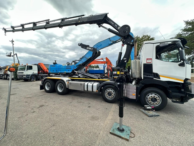 Renault C460 8x4 HOOKLIFT + (19m!) CRANE HIAB 288 E-6 HIDUO - RADIO - 5/6 F - STEEL SPRING / HUB REDUCTION - BE TRUCK - Koukkulava kuorma-auto, Nosturiauto: kuva Renault C460 8x4 HOOKLIFT + (19m!) CRANE HIAB 288 E-6 HIDUO - RADIO - 5/6 F - STEEL SPRING / HUB REDUCTION - BE TRUCK - Koukkulava kuorma-auto, Nosturiauto Renault C460 8x4 HOOKLIFT + (19m!) CRANE HIAB 288 E-6 HIDUO - RADIO - 5/6 F - STEEL SPRING / HUB REDUCTION - BE TRUCK - Koukkulava kuorma-auto, Nosturiauto: kuva Renault C460 8x4 HOOKLIFT + (19m!) CRANE HIAB 288 E-6 HIDUO - RADIO - 5/6 F - STEEL SPRING / HUB REDUCTION - BE TRUCK - Koukkulava kuorma-auto, Nosturiauto