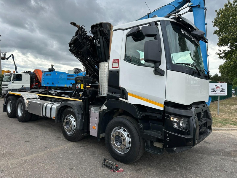 Renault C460 8x4 HOOKLIFT + (19m!) CRANE HIAB 288 E-6 HIDUO - RADIO - 5/6 F - STEEL SPRING / HUB REDUCTION - BE TRUCK - Koukkulava kuorma-auto, Nosturiauto: kuva Renault C460 8x4 HOOKLIFT + (19m!) CRANE HIAB 288 E-6 HIDUO - RADIO - 5/6 F - STEEL SPRING / HUB REDUCTION - BE TRUCK - Koukkulava kuorma-auto, Nosturiauto Renault C460 8x4 HOOKLIFT + (19m!) CRANE HIAB 288 E-6 HIDUO - RADIO - 5/6 F - STEEL SPRING / HUB REDUCTION - BE TRUCK - Koukkulava kuorma-auto, Nosturiauto: kuva Renault C460 8x4 HOOKLIFT + (19m!) CRANE HIAB 288 E-6 HIDUO - RADIO - 5/6 F - STEEL SPRING / HUB REDUCTION - BE TRUCK - Koukkulava kuorma-auto, Nosturiauto