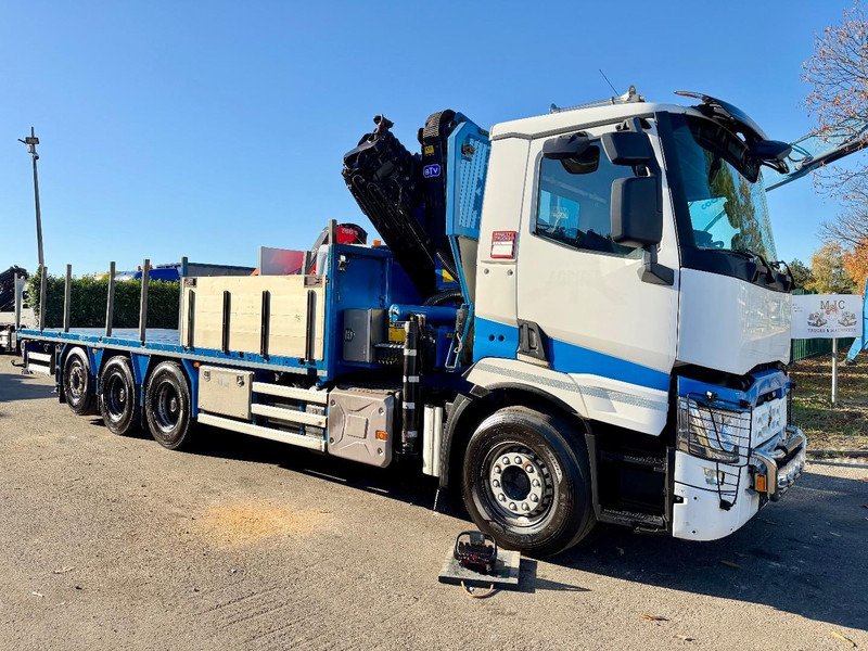 Renault C480 8x4 TRIDEM + CRANE (20m!) PALFINGER PK33002-EH E (6x) - PLATFORM 8m25 - LIFT/STEERING - GOOD TIRES - BE TRUCK - Nosturiauto: kuva Renault C480 8x4 TRIDEM + CRANE (20m!) PALFINGER PK33002-EH E (6x) - PLATFORM 8m25 - LIFT/STEERING - GOOD TIRES - BE TRUCK - Nosturiauto Renault C480 8x4 TRIDEM + CRANE (20m!) PALFINGER PK33002-EH E (6x) - PLATFORM 8m25 - LIFT/STEERING - GOOD TIRES - BE TRUCK - Nosturiauto: kuva Renault C480 8x4 TRIDEM + CRANE (20m!) PALFINGER PK33002-EH E (6x) - PLATFORM 8m25 - LIFT/STEERING - GOOD TIRES - BE TRUCK - Nosturiauto